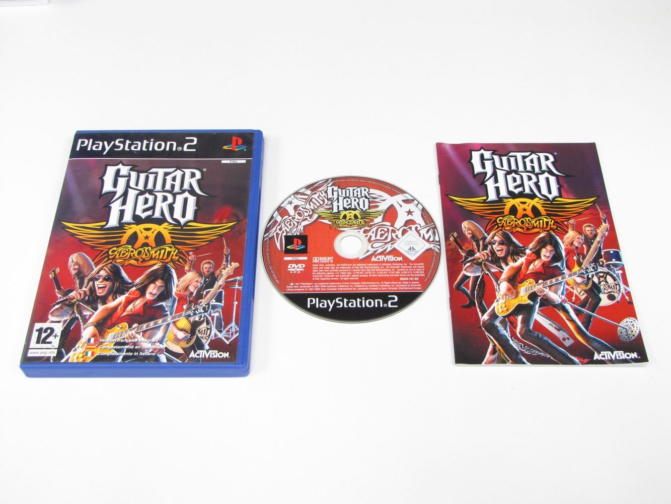 Guitar Hero Aerosmith PS2 - PAL ESP - Nuevo Guitar Hero Aerosmith PS2 - PAL ESP - Nuevo